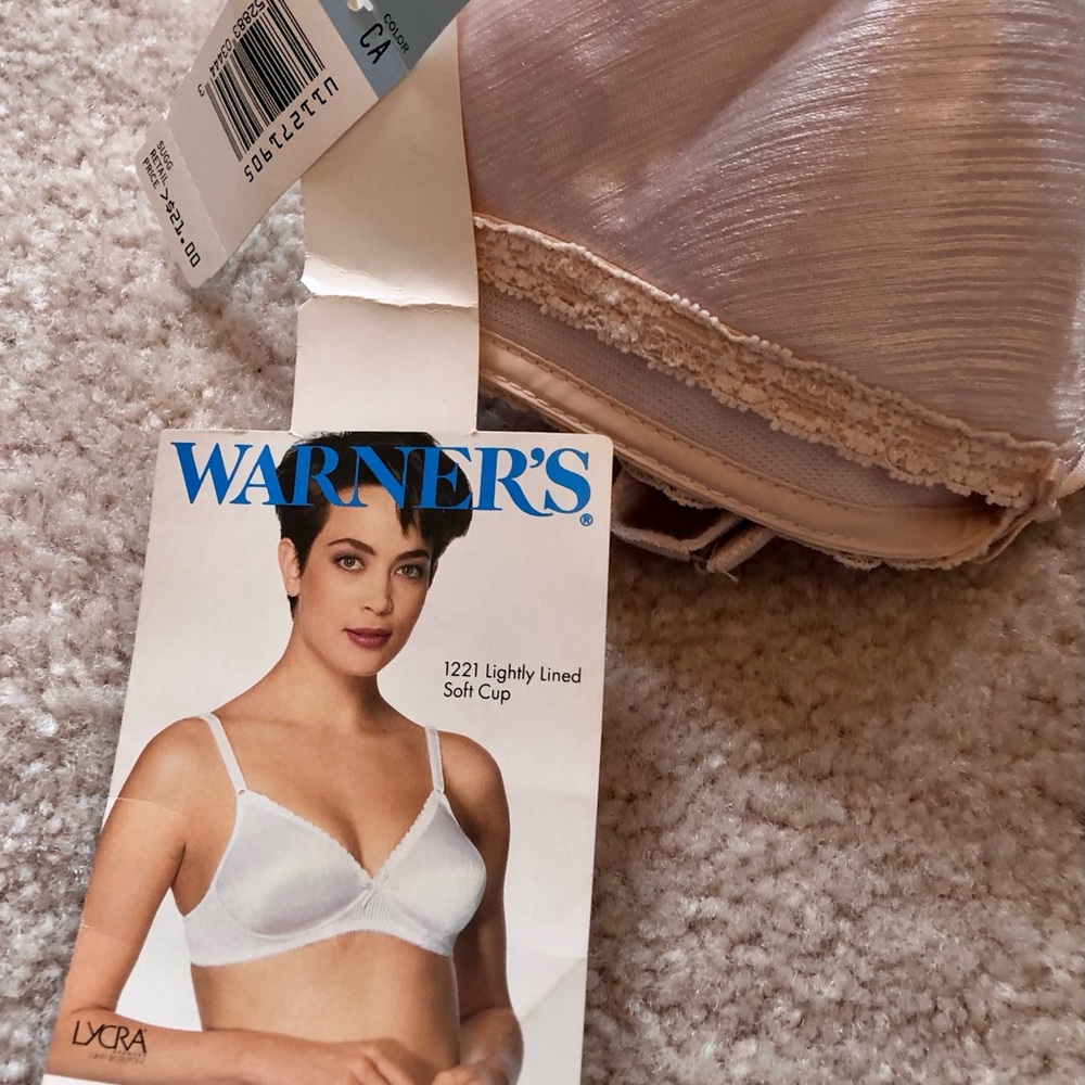 WARNERS LIGHTY LINED SOFT CUP 34B NWT
